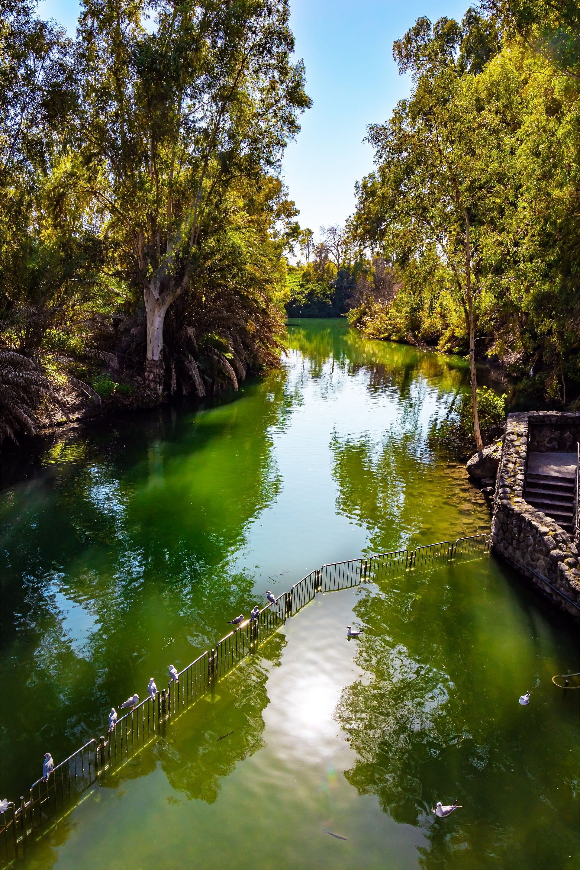 Yardenit is a baptism center