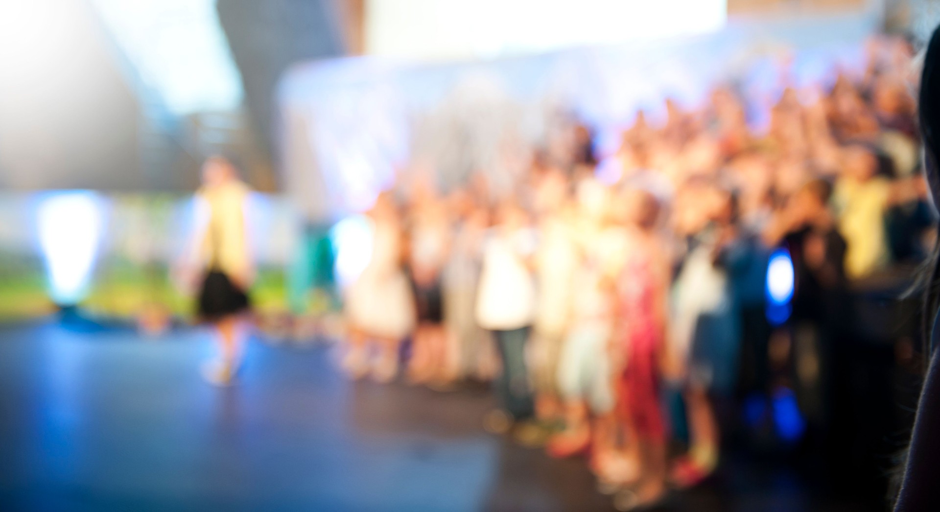 Young adults church choir